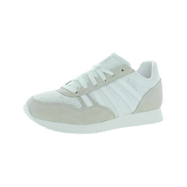 VETTER LADIES K-SWISS WHITE/MULTI LACEUP TRAINER SHOE  STYLE
